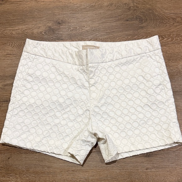 Banana Republic Pants - Banana Republic White Eyelet High-Rise Shorts